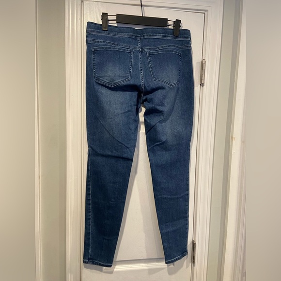 J. Jill Denim Size 6 Medium Wash Soft Stretchy 5-Pocket Leggings Skinny Jeans - Picture 7 of 12